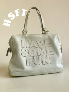 HSFT (Have Some Fun Today) The Elsie Convertible Bag - Baby Powder